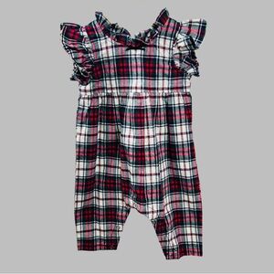 Pink Chicken Jennifer Jumper in Holly Tartan 3-6M